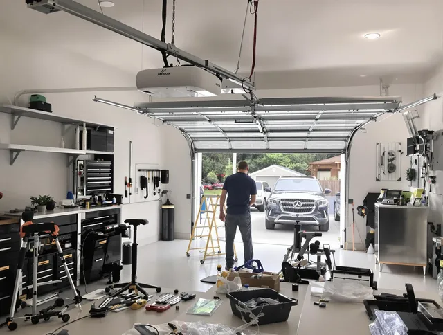 Garage door opener installation by Bradenton Garage Door Repair in Bradenton