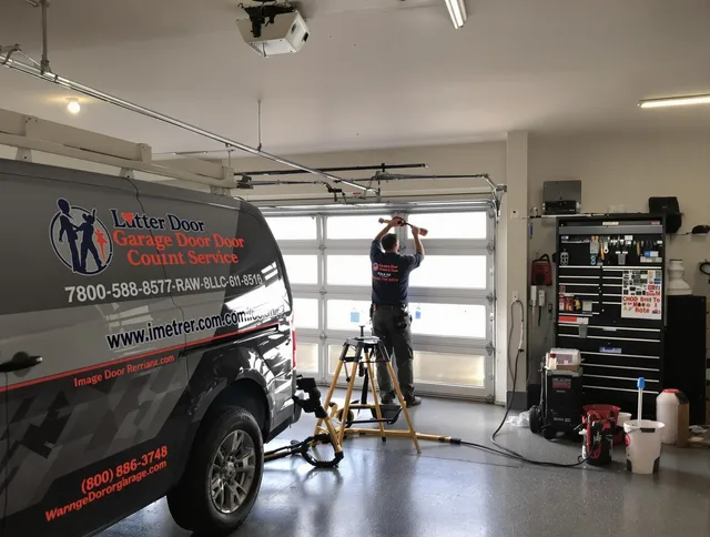 Bradenton Garage Door Repair team performing same-day garage door repair in Bradenton