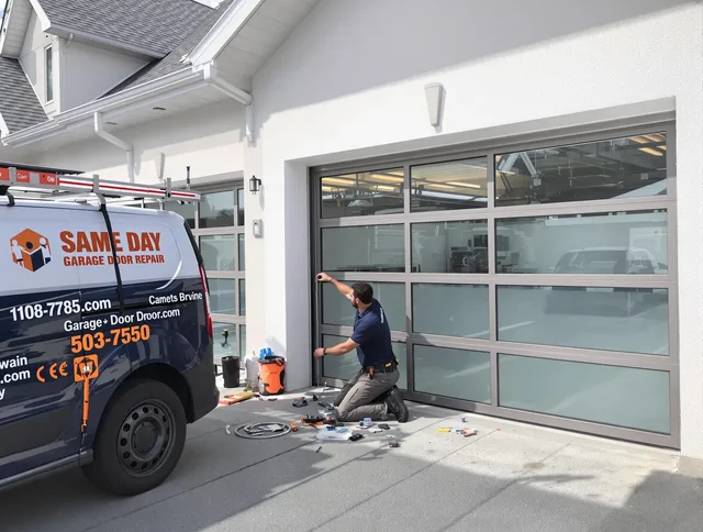 Same-day garage door repair service by Bradenton Garage Door Repair in Bradenton